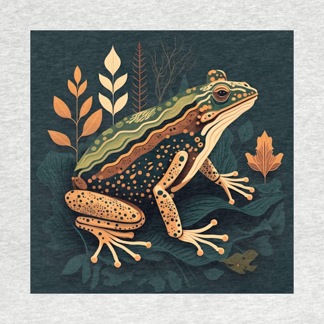 Natural Frog Design by Star Scrunch